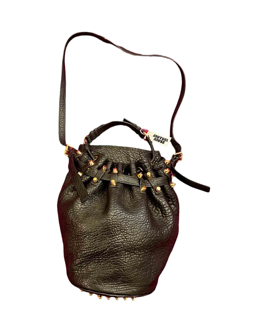 Alexander Wang Studded Leather Bucket Bag