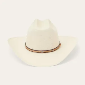 Angus 10X Straw Cowboy Hat -STETSON
