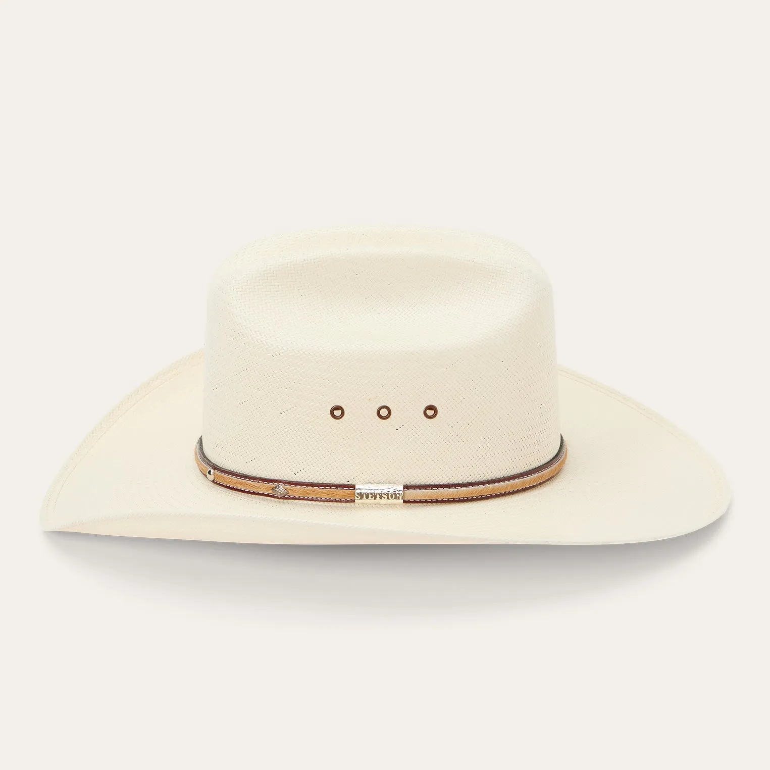 Angus 10X Straw Cowboy Hat -STETSON