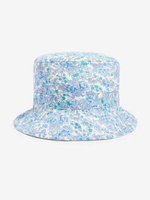 Baby Floral Piob Hat in Blue