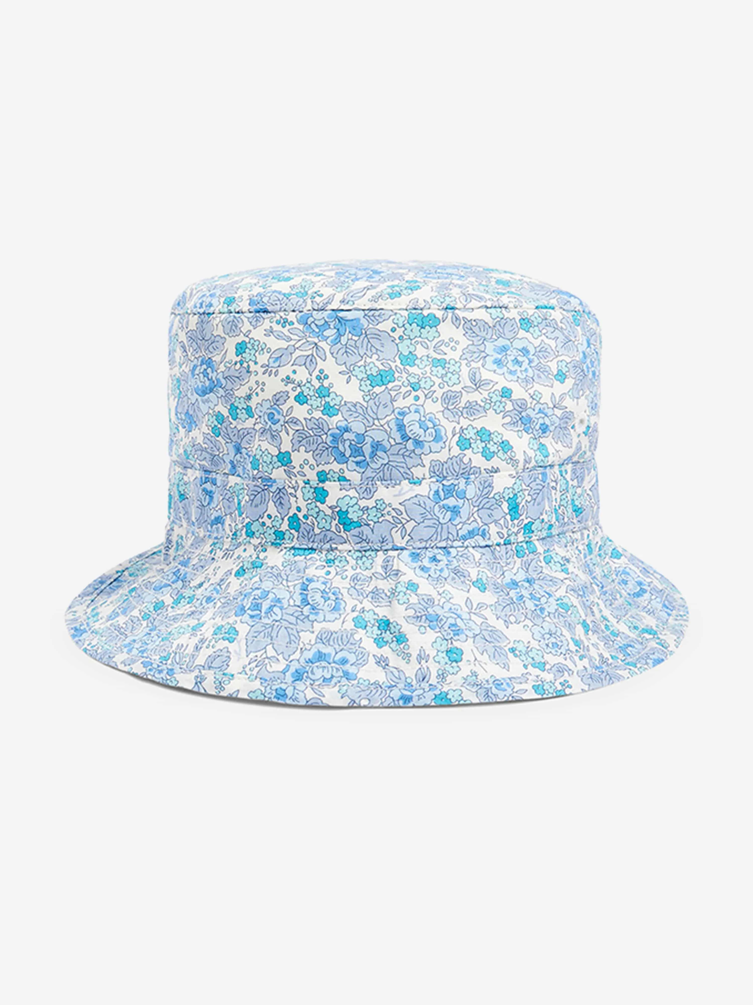 Baby Floral Piob Hat in Blue