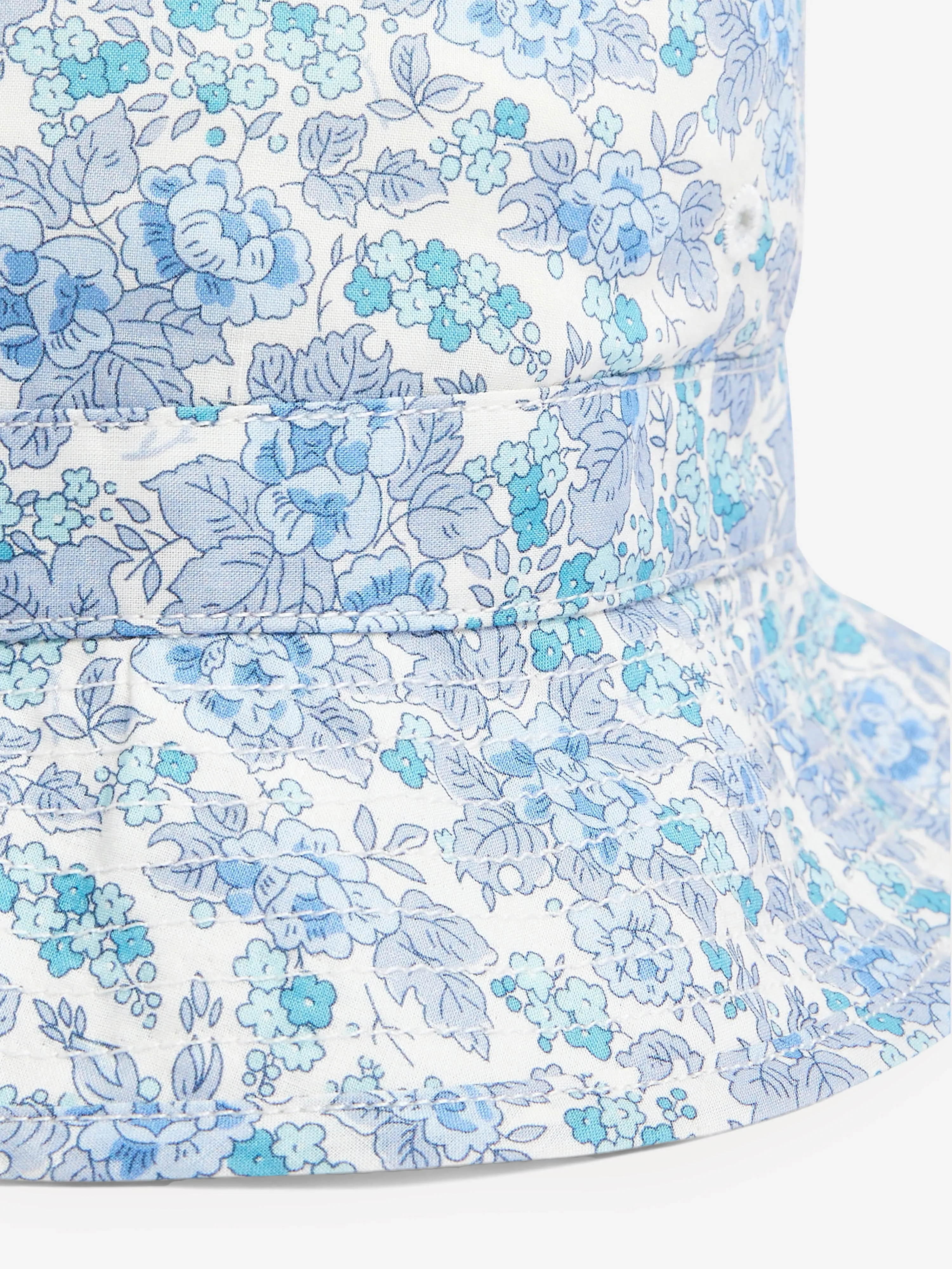Baby Floral Piob Hat in Blue
