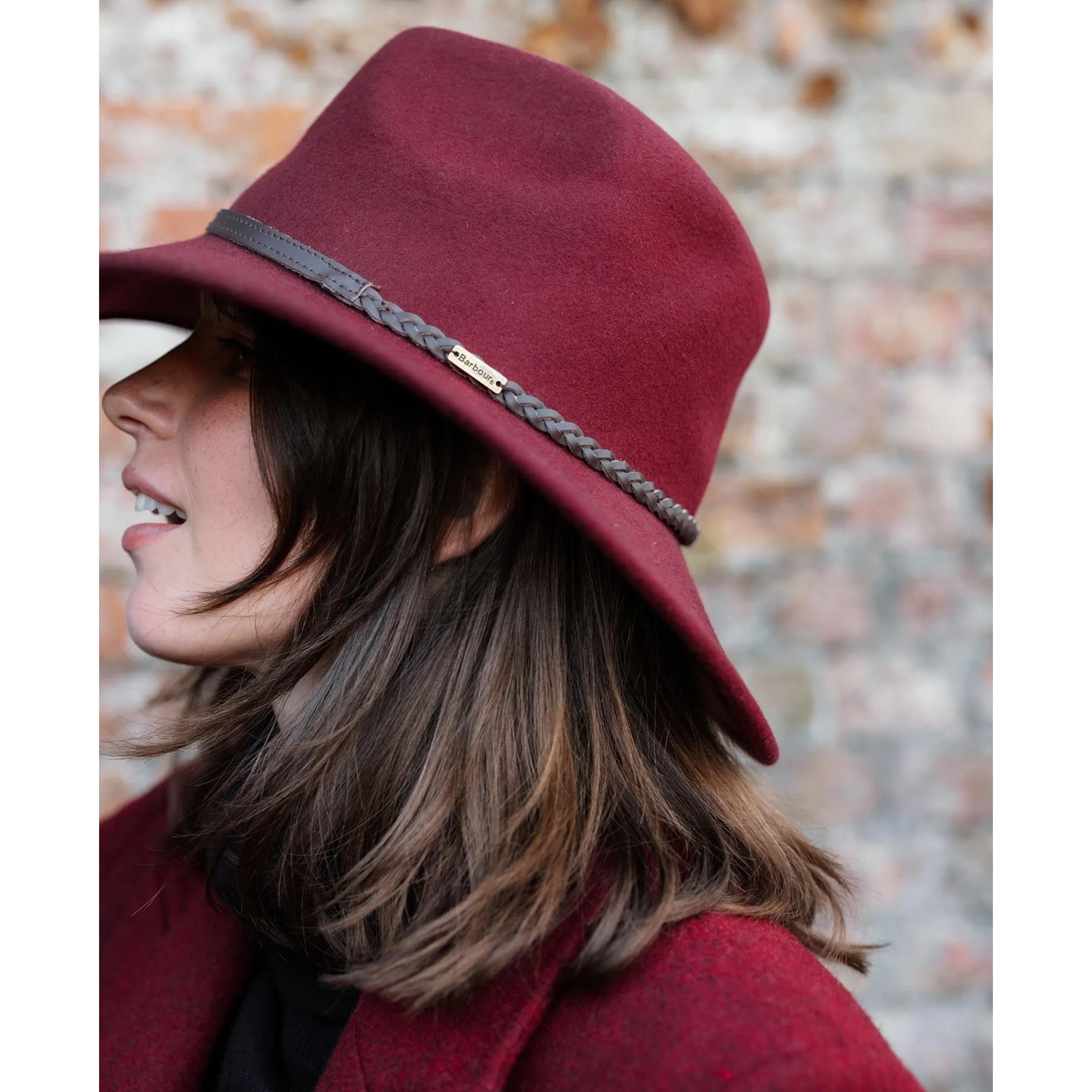 Barbour Tack Fedora Cabernet LHA0217RE91