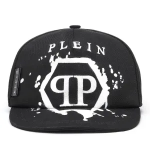 Black Hexagon Logo Hat