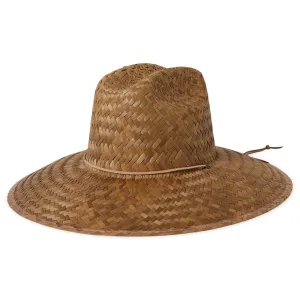 Brixton Hats Bells II Straw Lifeguard Hat - Light Brown