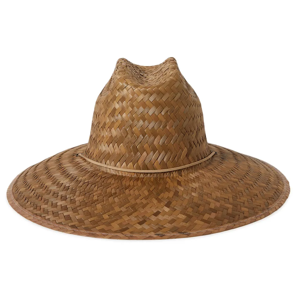 Brixton Hats Bells II Straw Lifeguard Hat - Light Brown