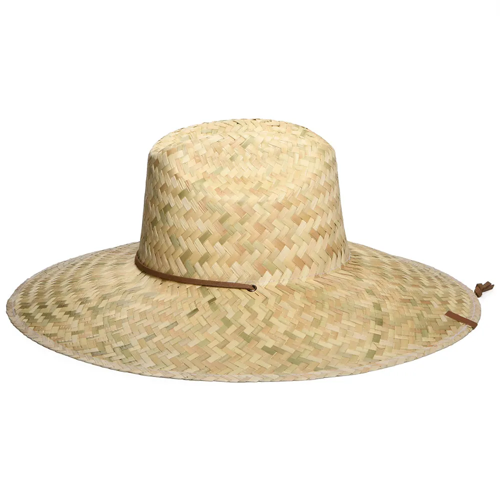 Brixton Hats Bells II Straw Lifeguard Hat - Tan
