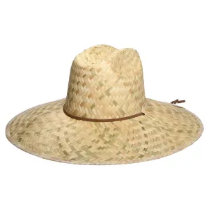 Brixton Hats Bells II Straw Lifeguard Hat - Tan