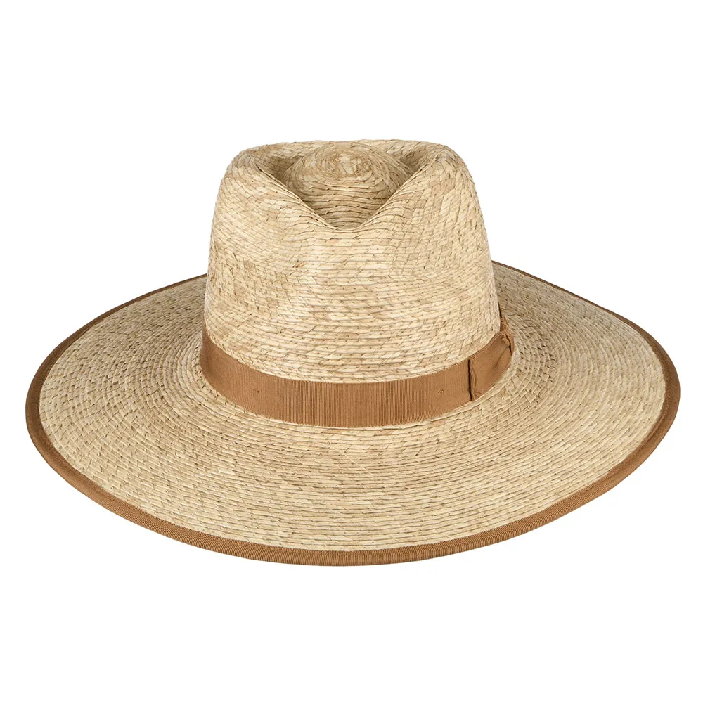 Brixton Hats Jo Rancher Straw Cowboy Hat - Natural-Tan