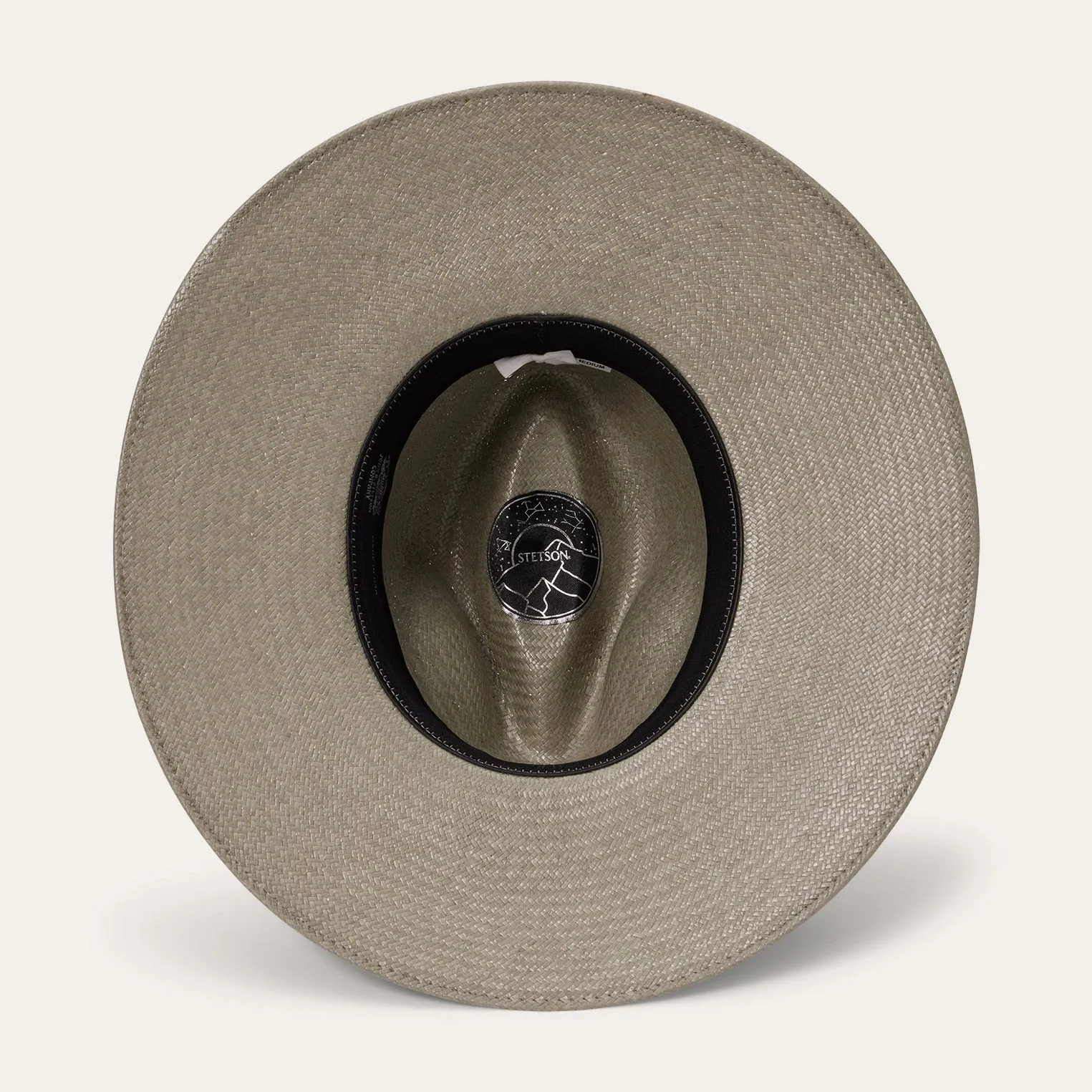Caelus Straw Fedora -STETSON