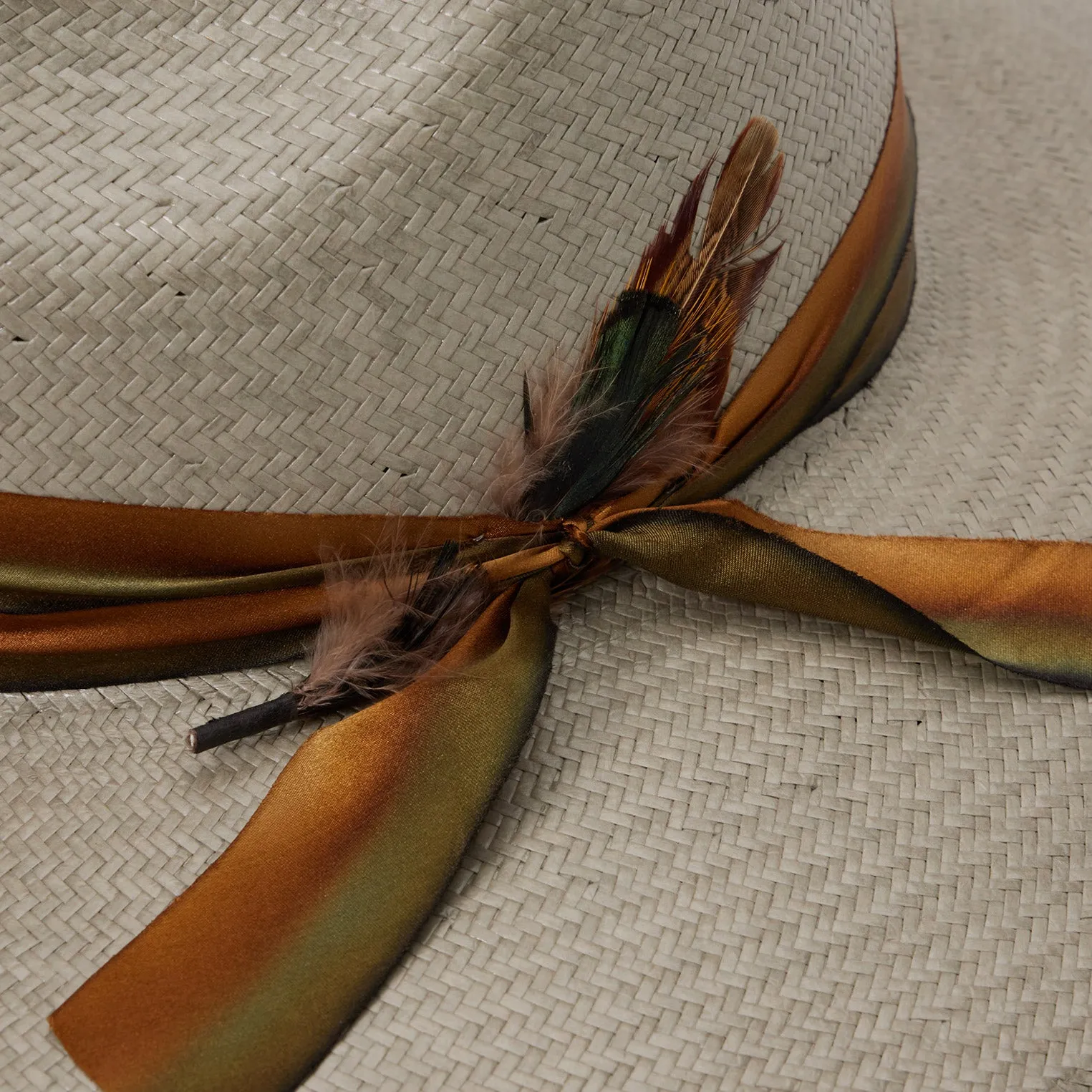 Caelus Straw Fedora -STETSON