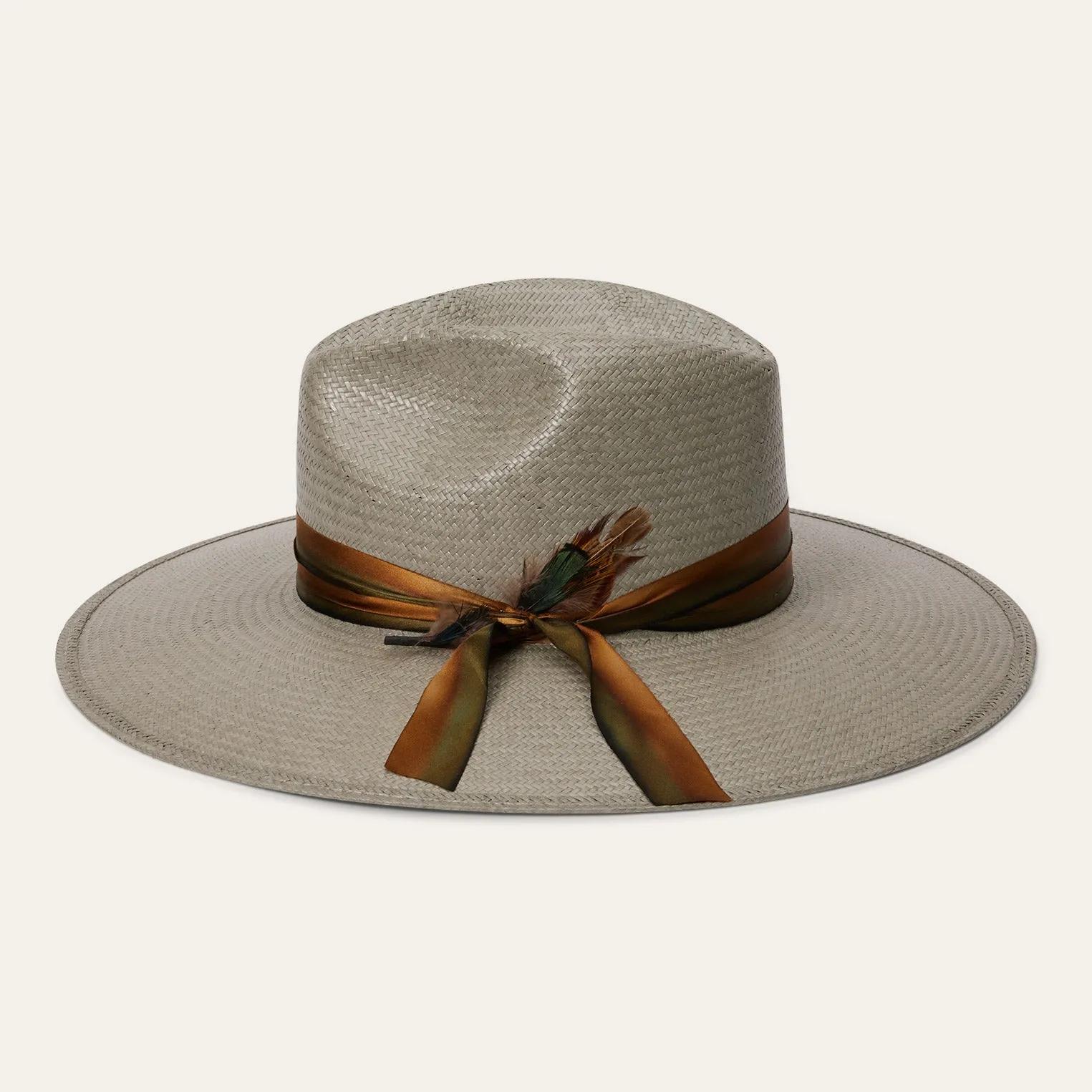 Caelus Straw Fedora -STETSON