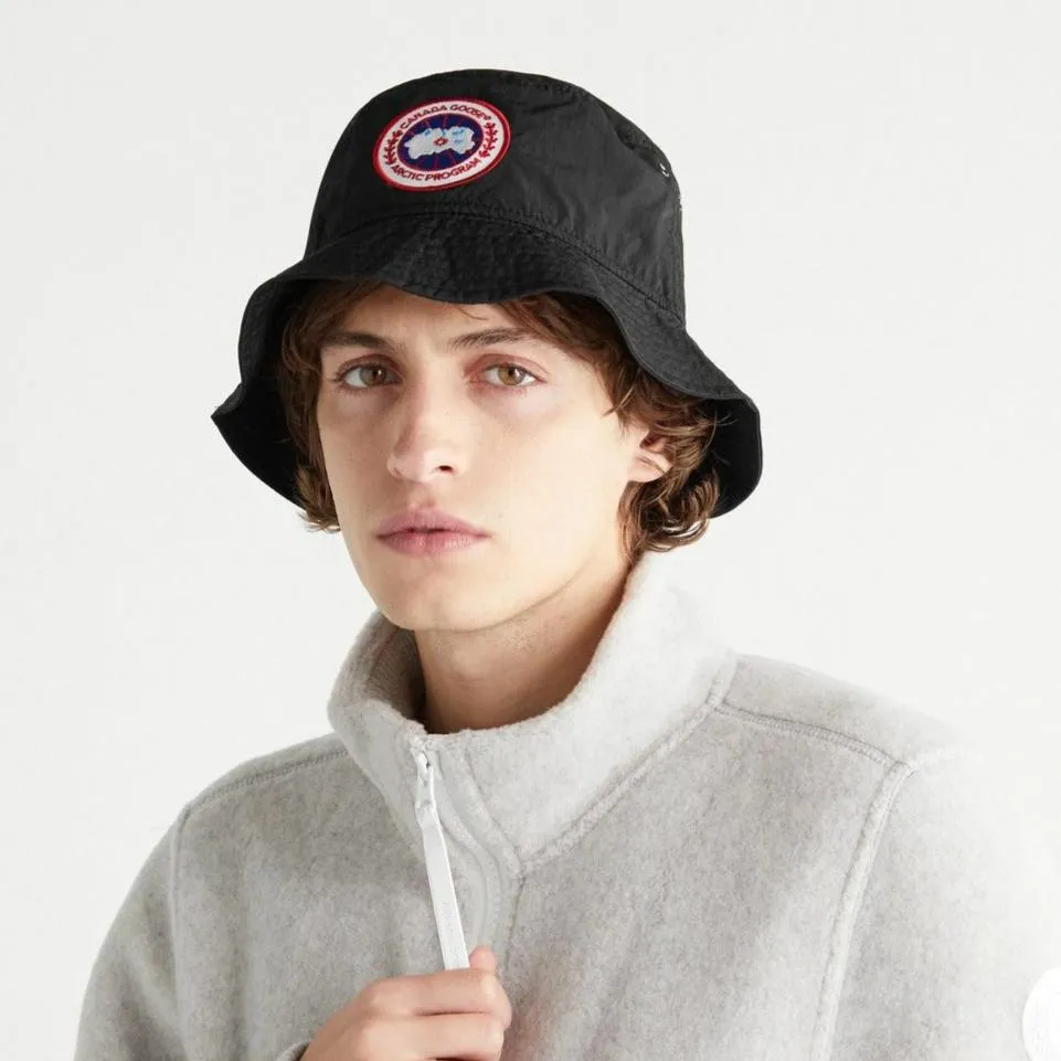 Canada Goose Black Bucket Hat