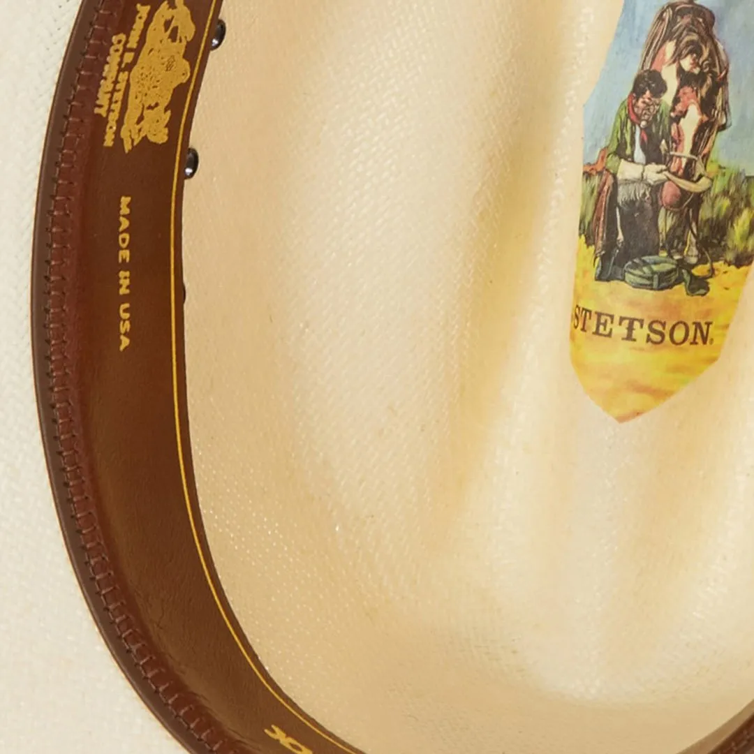 Carson 10X Straw Cowboy Hat -STETSON
