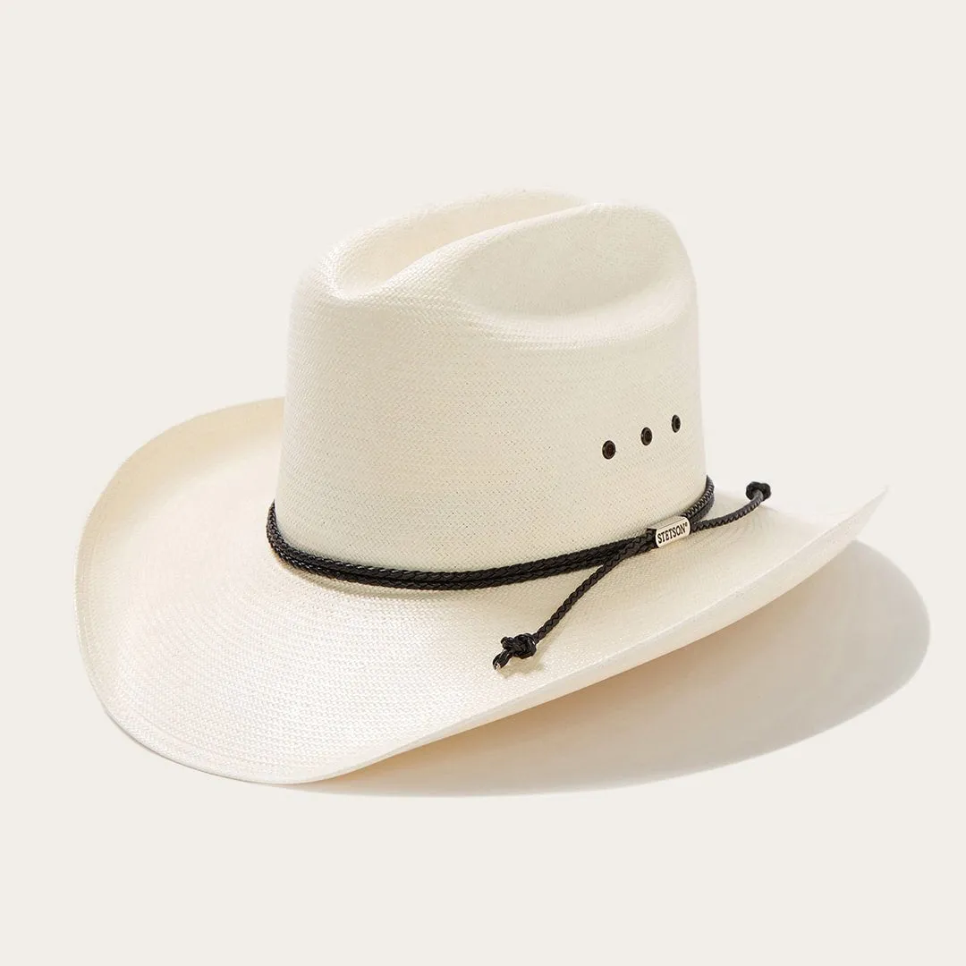 Carson 10X Straw Cowboy Hat -STETSON