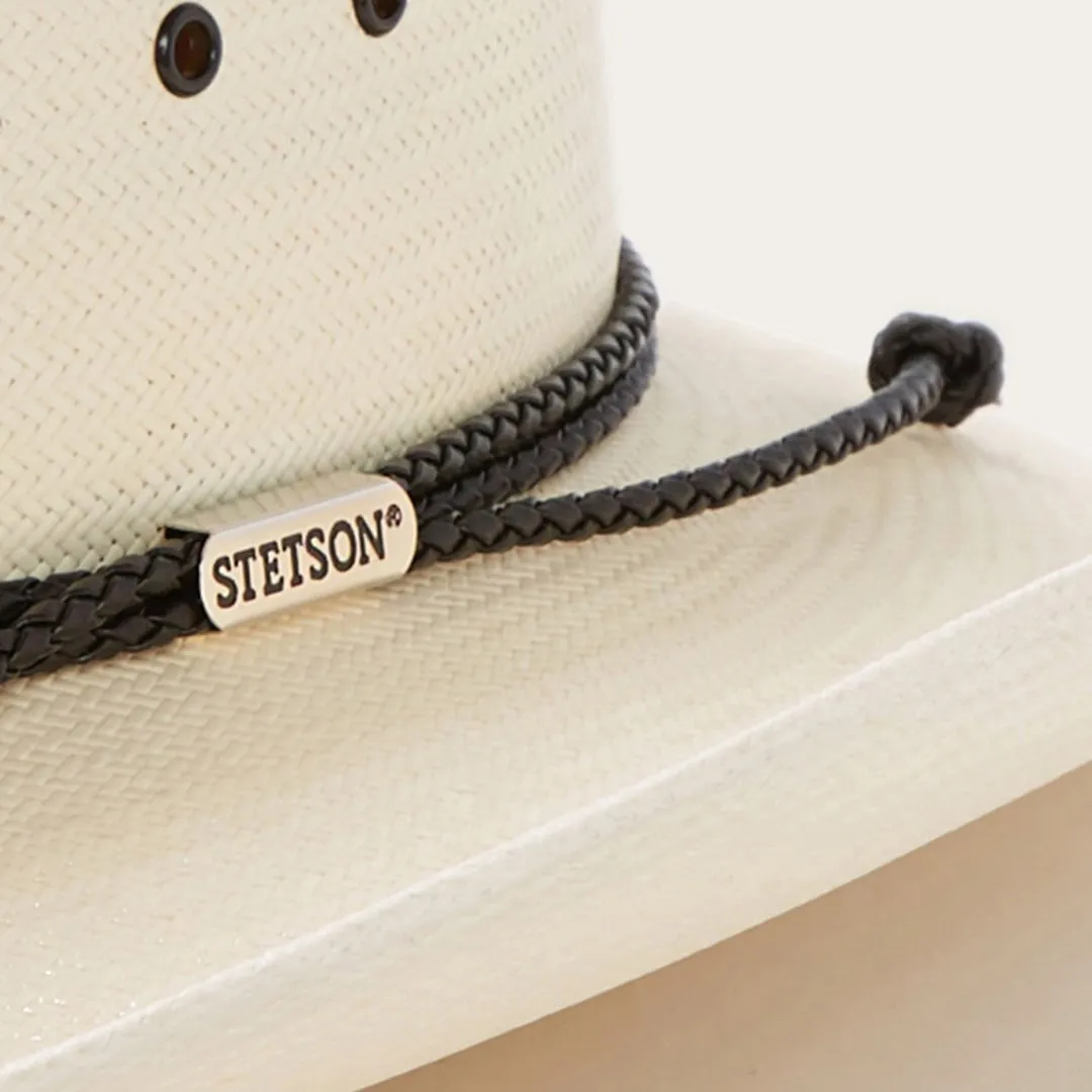 Carson 10X Straw Cowboy Hat -STETSON