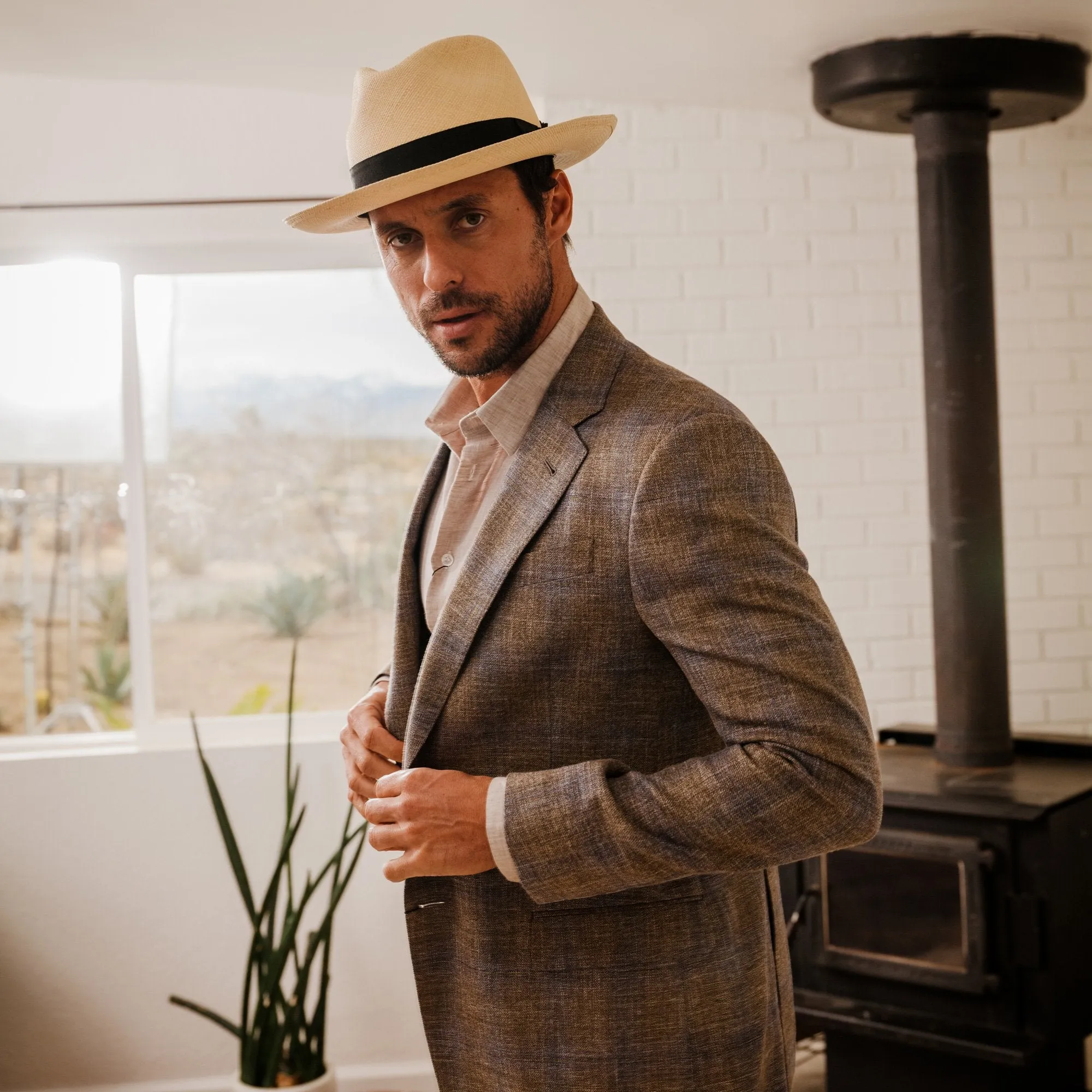 Center Dent Panama Fedora -STETSON