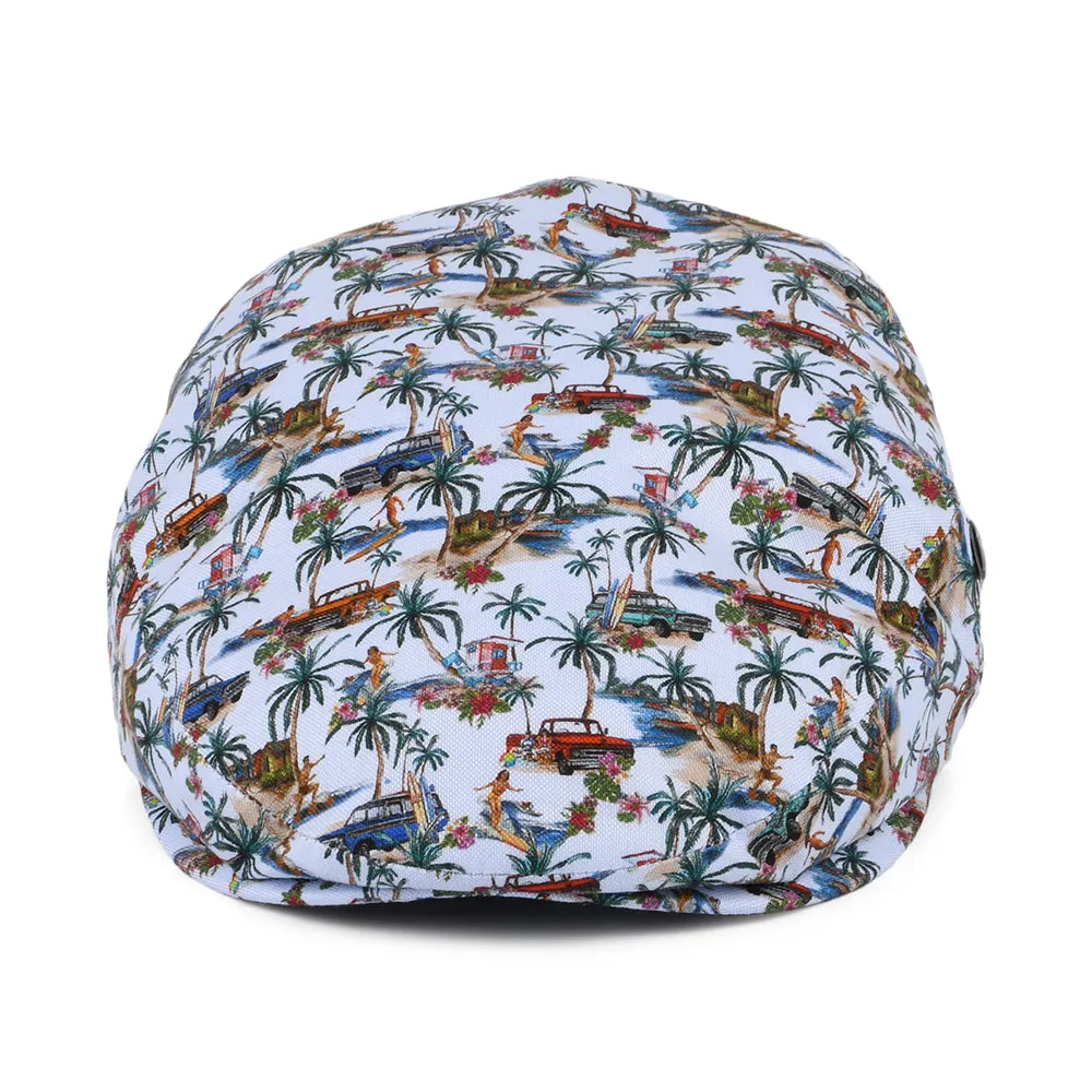 City Sport Surfs Up Cotton Flat Cap - Multi-Coloured