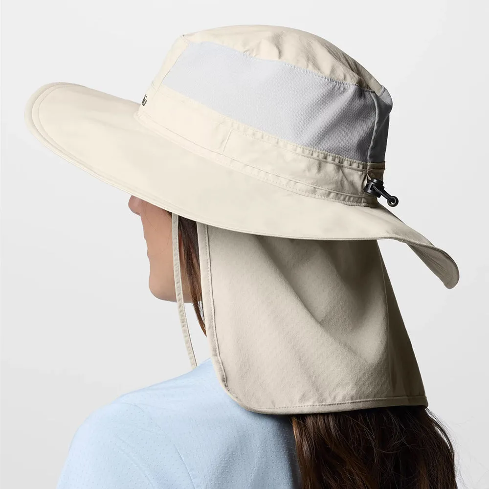 Columbia Hats Coolhead III Zero Boonie Hat with Flap - Dark Stone