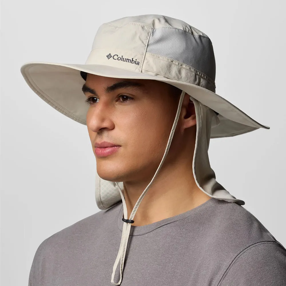Columbia Hats Coolhead III Zero Boonie Hat with Flap - Dark Stone