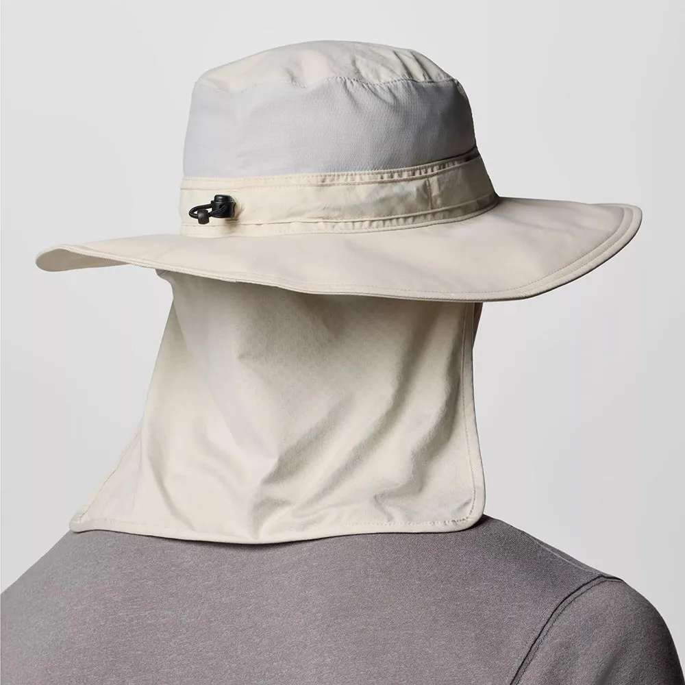 Columbia Hats Coolhead III Zero Boonie Hat with Flap - Dark Stone