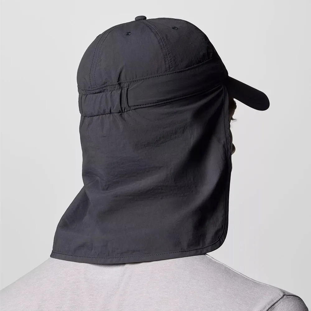 Columbia Hats Schooner Bank Cachalot II Flap Cap - Charcoal