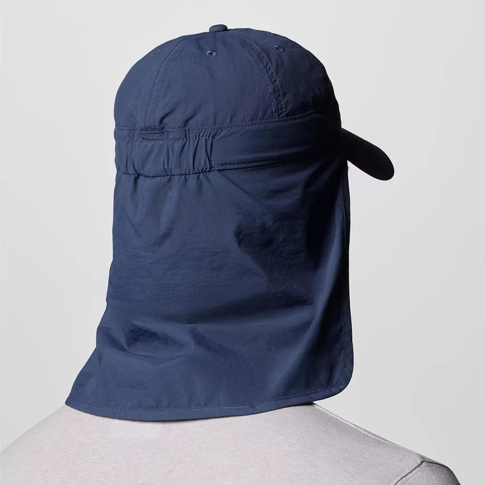 Columbia Hats Schooner Bank Cachalot II Flap Cap - Navy Blue