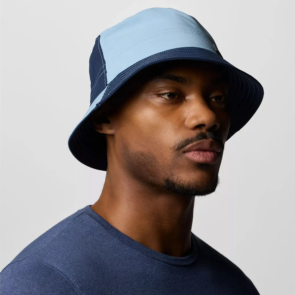 Columbia Hats Trek II Water Repellent Bucket Hat - Blue-Navy
