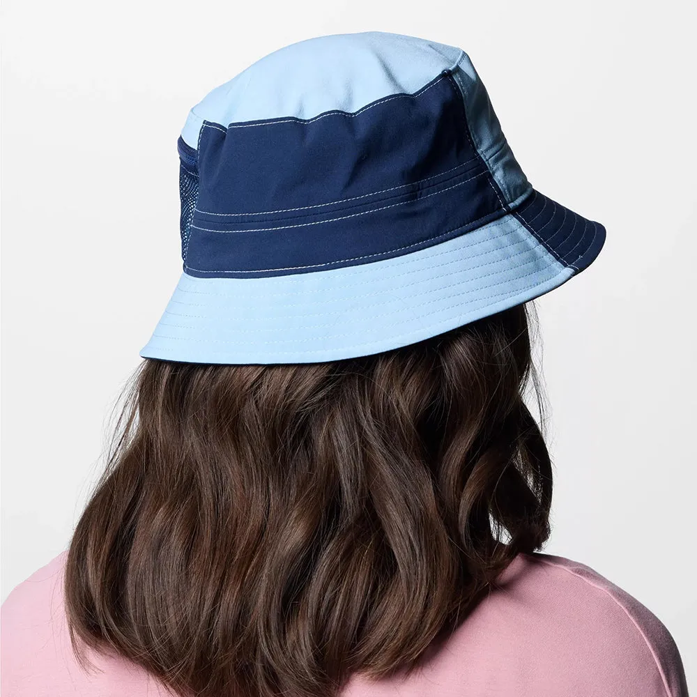 Columbia Hats Trek II Water Repellent Bucket Hat - Blue-Navy