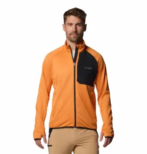 Columbia Men Black Omni-Wick Triple Canyon Grid II Fleece Jacket