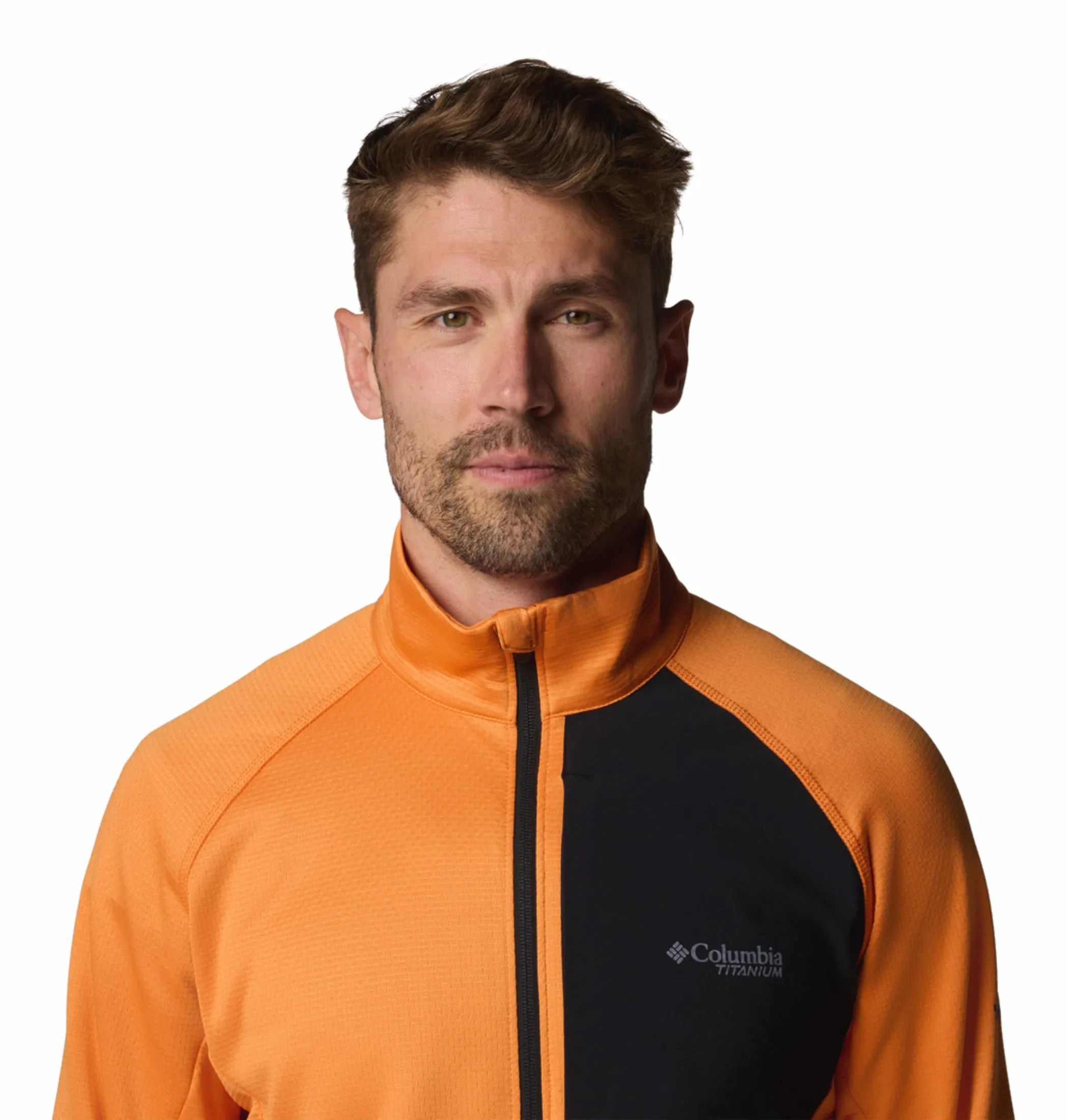 Columbia Men Black Omni-Wick Triple Canyon Grid II Fleece Jacket