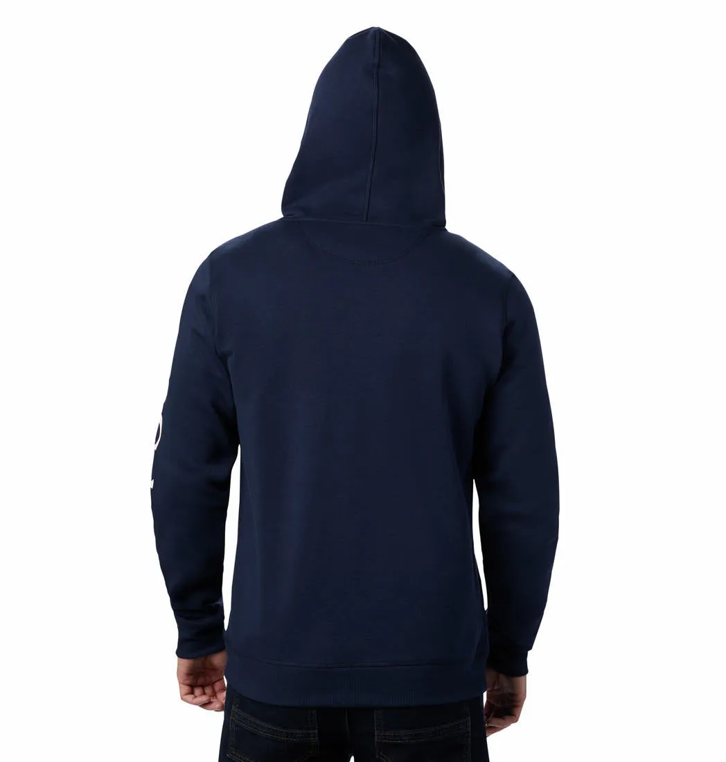 Columbia Men Blue Sun Protection M Logo Fleece Jacket