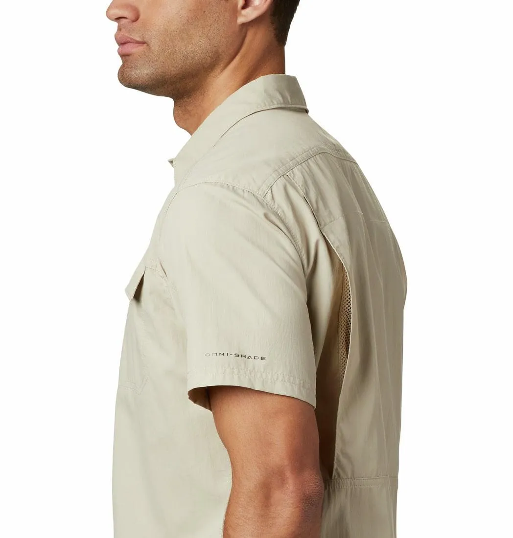 Columbia Men White Omni-Wick Silver Ridge 2.0 Short Sleeve Shirt