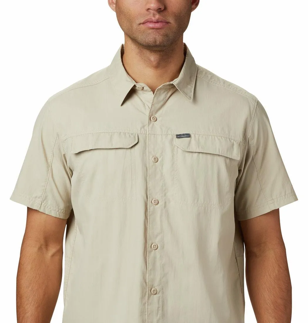 Columbia Men White Omni-Wick Silver Ridge 2.0 Short Sleeve Shirt