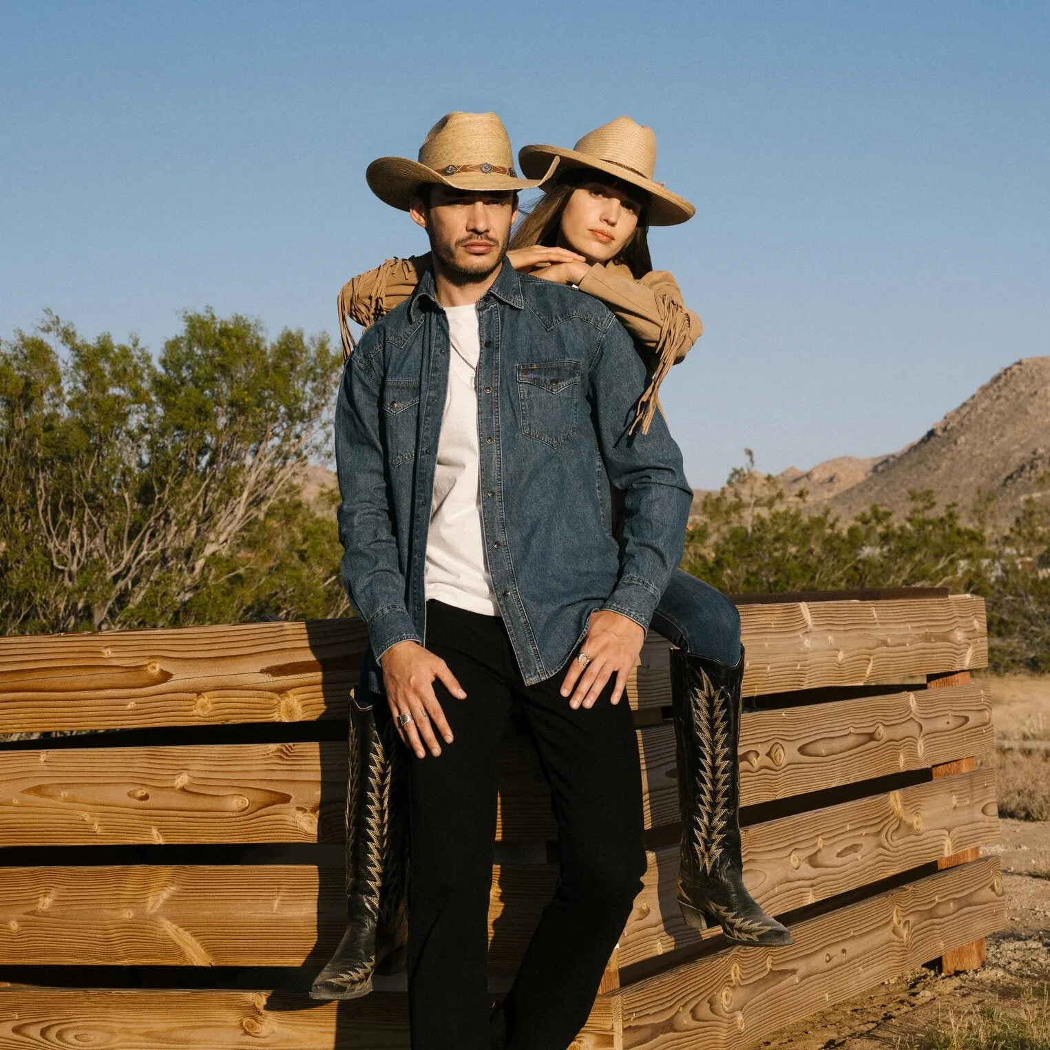 Cowhand Mexican Palm Cowboy Hat -STETSON