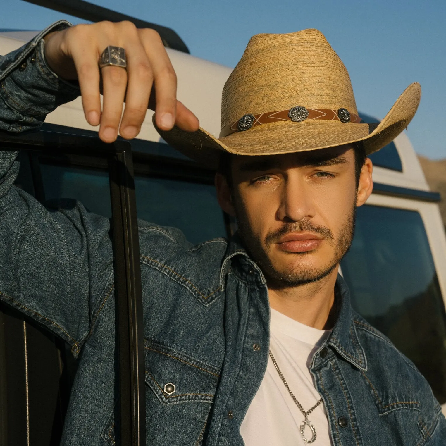 Cowhand Mexican Palm Cowboy Hat -STETSON