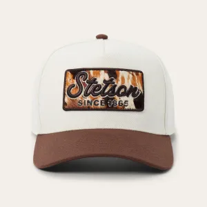 Cowhide Patch Trucker Hat -STETSON
