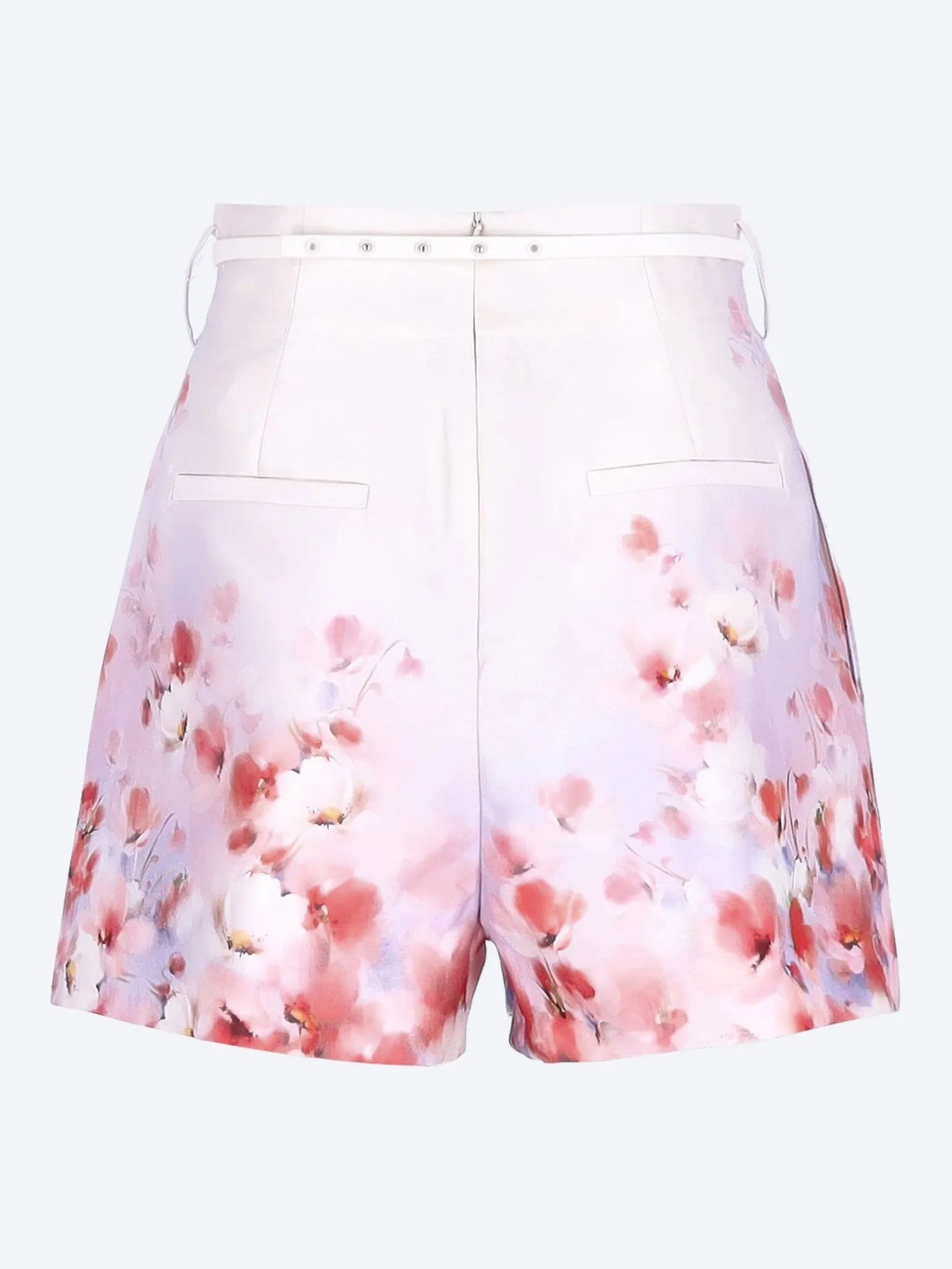 Crush flat front shorts