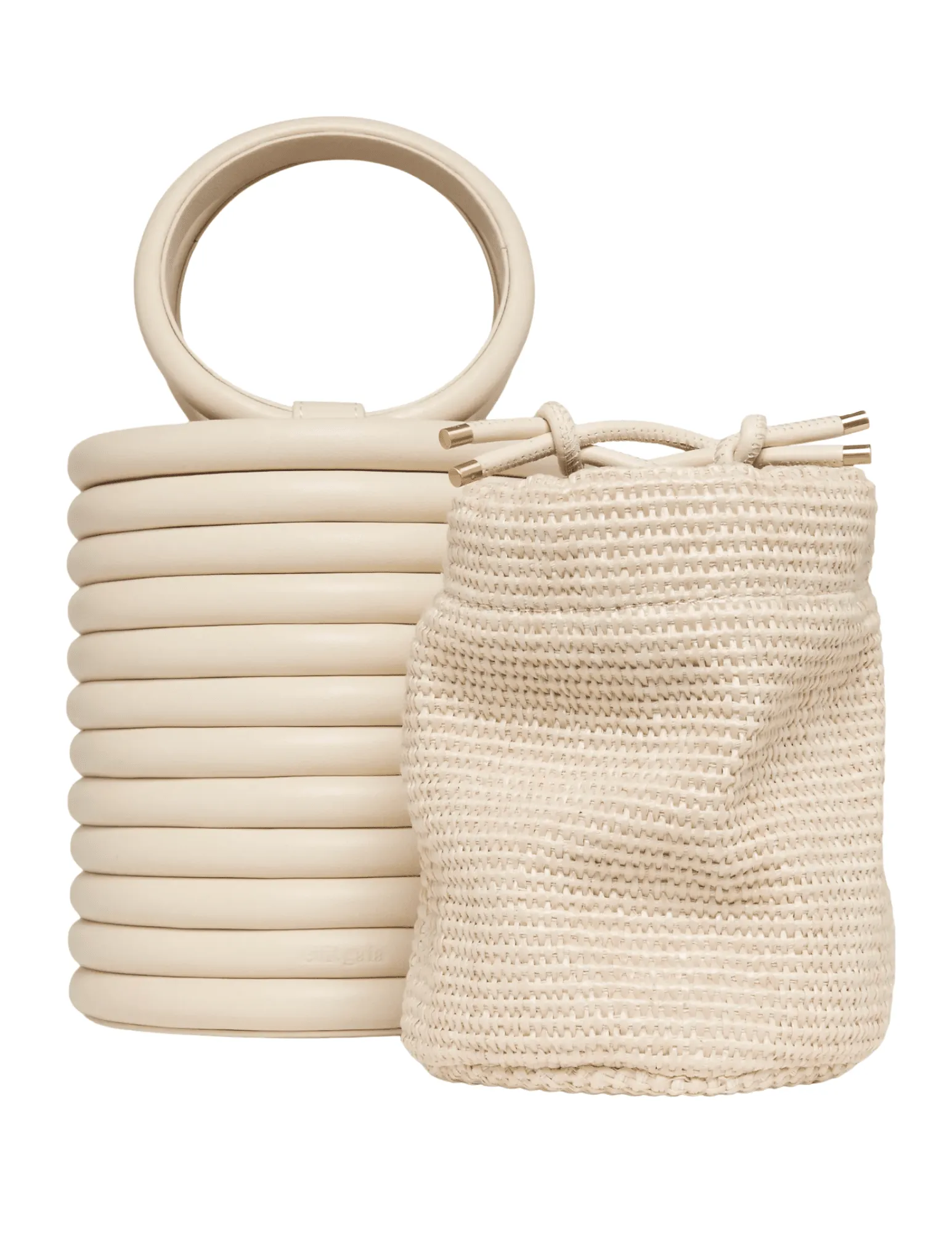 Cult Gaia Yasmina Top Handle Bucket Bag