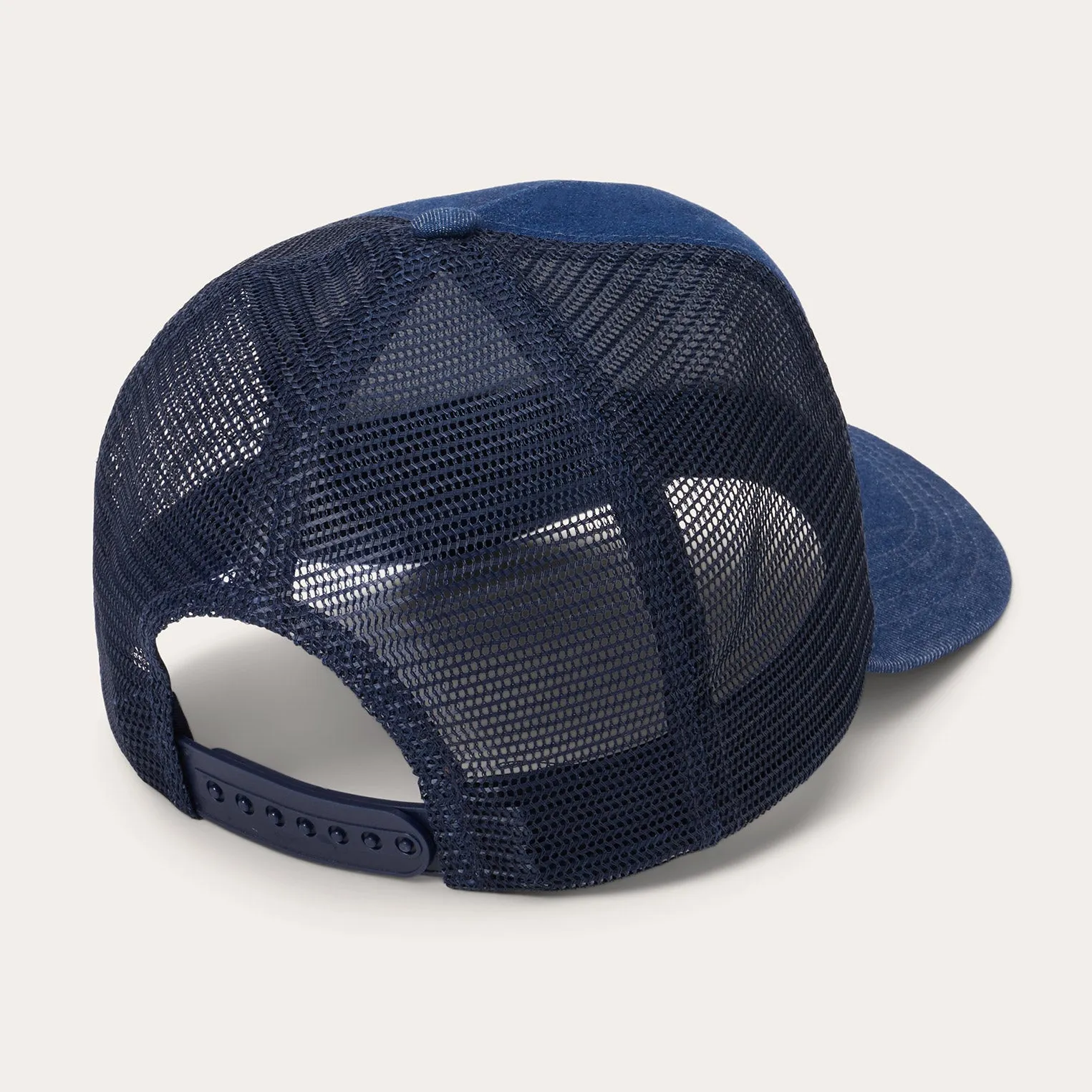 Dark Denim 1865 Patch Trucker Cap -STETSON