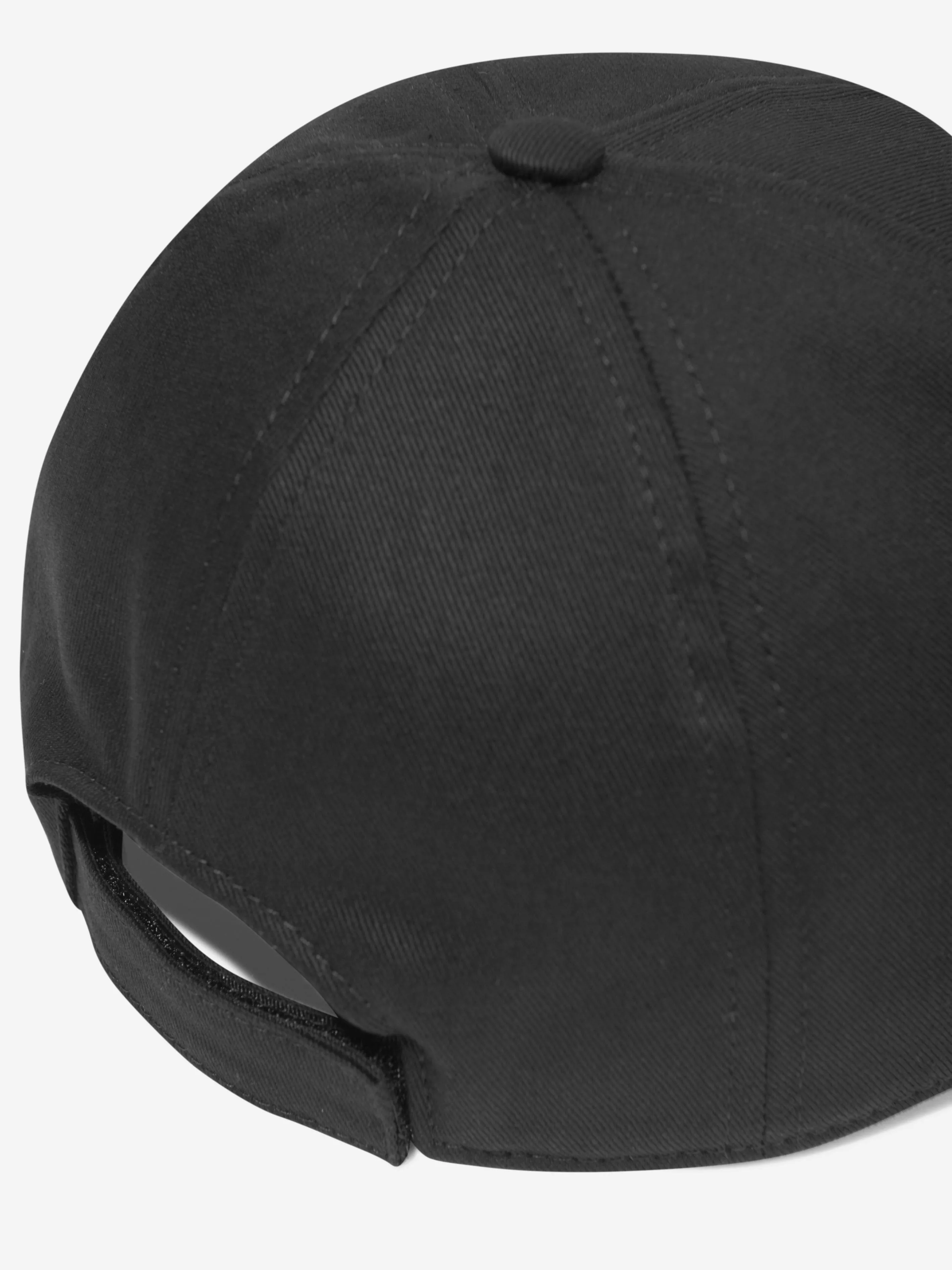Dolce & Gabbana Boys Embroidered Logo Cap in Black