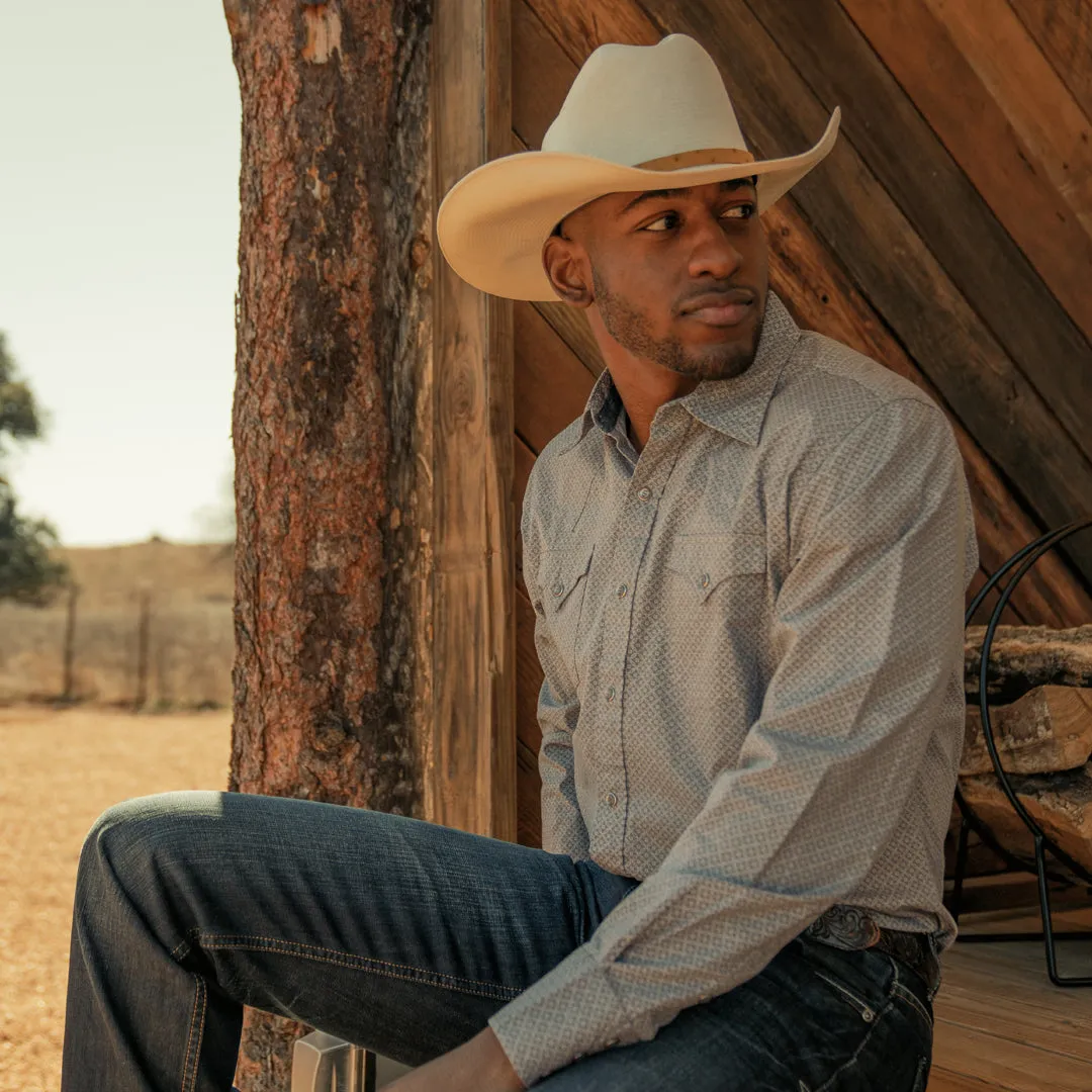 El Noble 500X Straw Cowboy Hat -STETSON