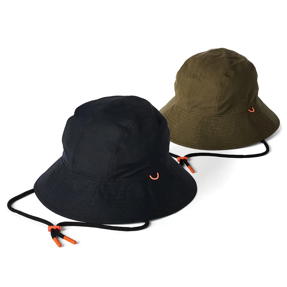 Failsworth Hats Glasto Reversible Bucket Hat - Black-Olive