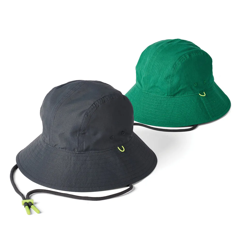 Failsworth Hats Glasto Reversible Bucket Hat - Slate-Green