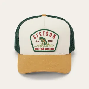 Fishing Patch Trucker Cap -STETSON