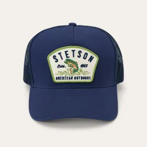 Fishing Patch Trucker Cap -STETSON