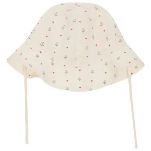 Flss Wilma Sunhat Heart Print