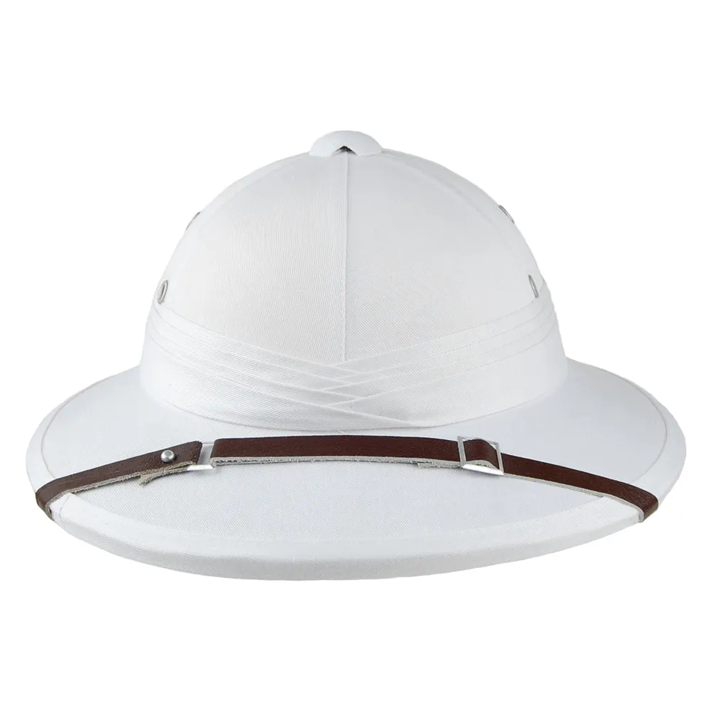 French Pith Helmet - White