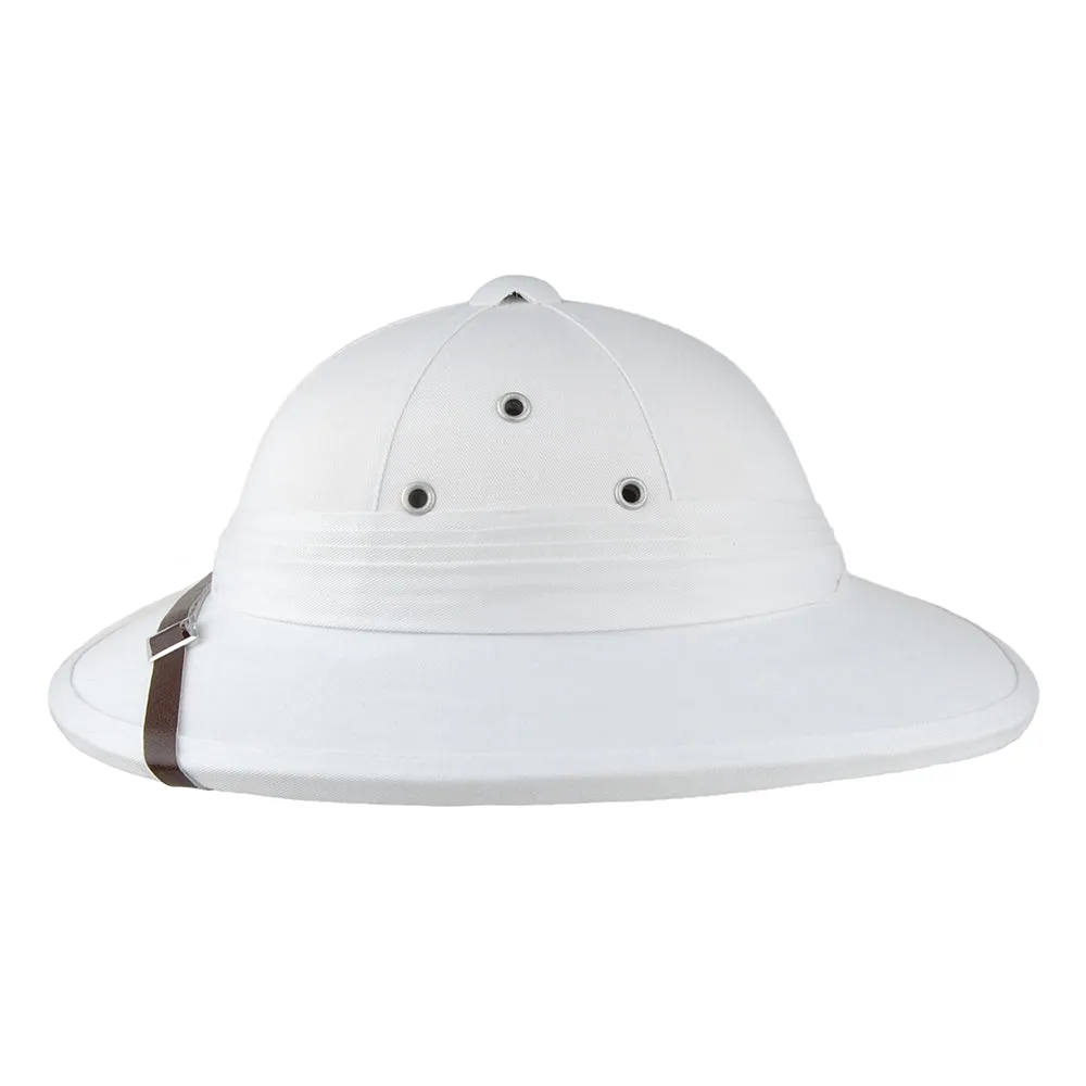 French Pith Helmet - White