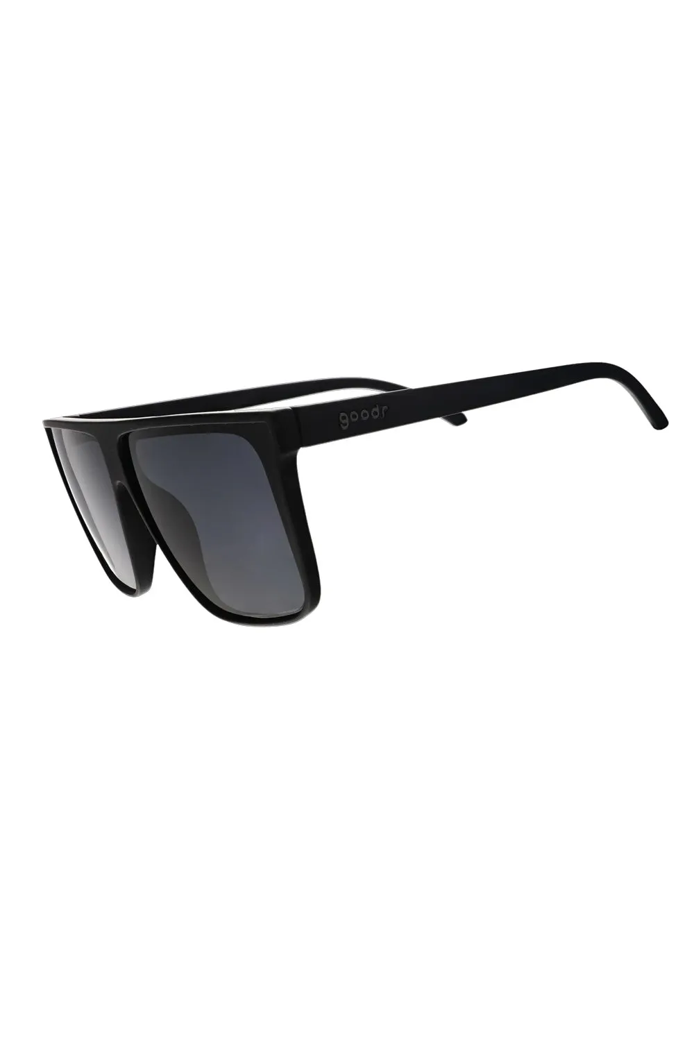 goodr Fashion Week Dropout Sunglasses in Black | G00483-FLG-BK2-NR-P